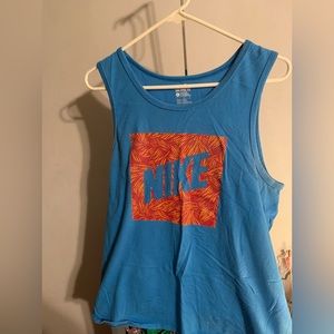 Nike Tank Tee Athletic Cut Size Large